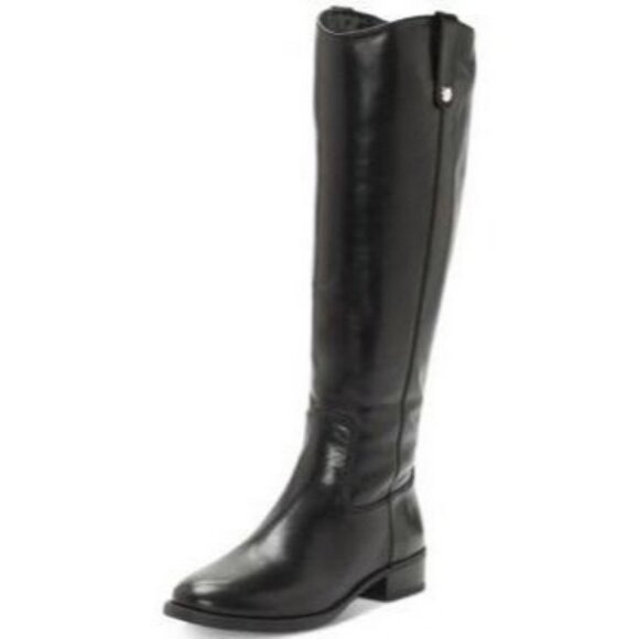INC International Concepts Womens Fawne Wide Calf Boots Black Size 9.5M NIB - Picture 2 of 6